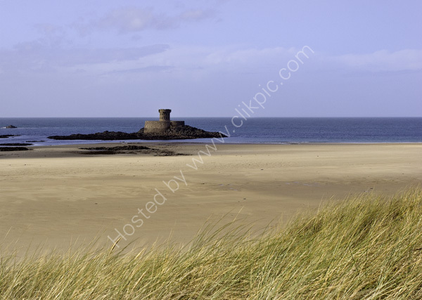 La Rocco Tower at St Ouen's Bay Jersey